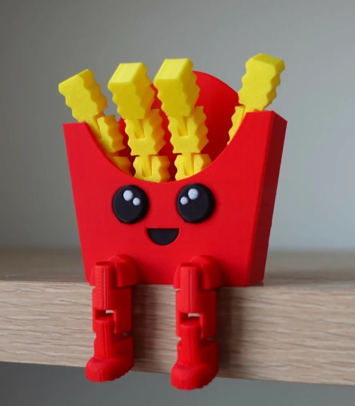 Figura Papas Fritas con Patas