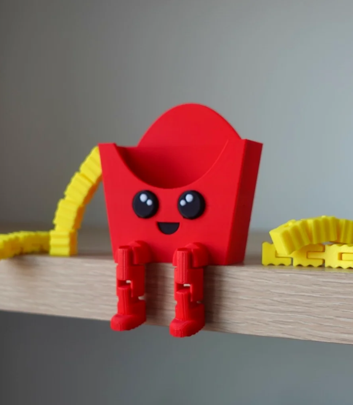 Figura Papas Fritas con Patas