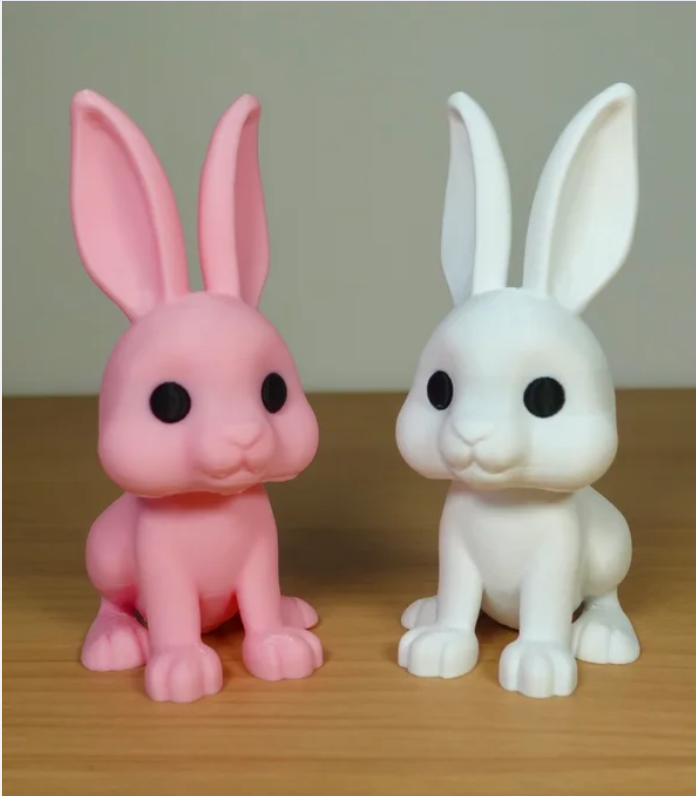 Conejos Decorativos Impresos en 3D